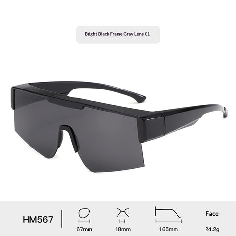 Colorful Cycling Sunglasses With A Case